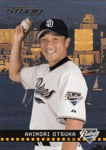 2004 Donruss Studio #157 Akinori Otsuka NM-MT  RC Rookie San Diego Padres 