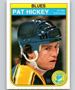 1982-83 O-Pee-Chee #304 Pat Hickey VG St. Louis Blues 