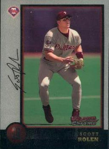 1998 Bowman Chrome #2 Scott Rolen NM-MT Philadelphia Phillies 