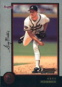 1998 Bowman Chrome #16 Greg Maddux NM-MT Atlanta Braves 