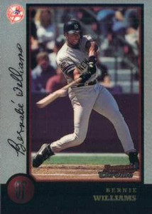 1998 Bowman Chrome #24 Bernie Williams NM-MT New York Yankees 