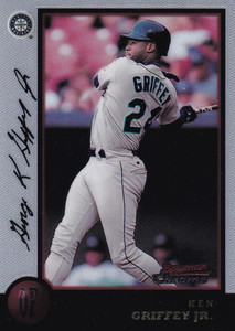 1998 Bowman Chrome #33 Ken Griffey Jr. NM-MT Seattle Mariners 