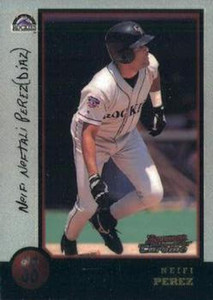 1998 Bowman Chrome #53 Neifi Perez NM-MT Colorado Rockies 
