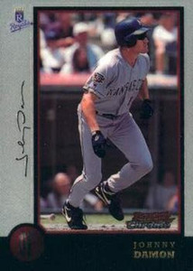 1998 Bowman Chrome #65 Johnny Damon NM-MT Kansas City Royals 