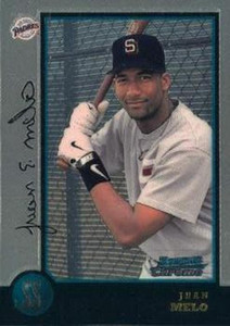 1998 Bowman Chrome #89 Juan Melo NM-MT San Diego Padres 