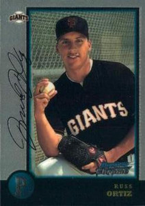 1998 Bowman Chrome #100 Russ Ortiz NM-MT San Francisco Giants 
