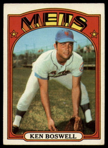 1972 Topps #305 Ken Boswell VG New York Mets 