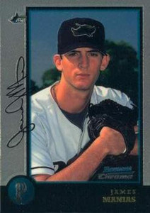 1998 Bowman Chrome #109 James Manias NM-MT Tampa Bay Devil Rays 