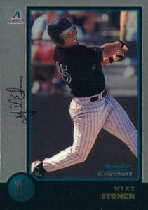 1998 Bowman Chrome #114 Mike Stoner NM-MT RC Rookie Arizona Diamondbacks 