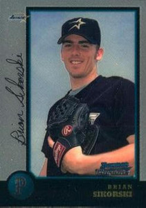 1998 Bowman Chrome #136 Brian Sikorski NM-MT RC Rookie Houston Astros 