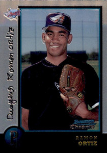 1998 Bowman Chrome #178 Ramon Ortiz NM-MT RC Rookie Anaheim Angels 