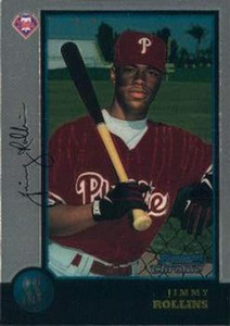 1998 Bowman Chrome #181 Jimmy Rollins NM-MT RC Rookie Philadelphia Phillies 