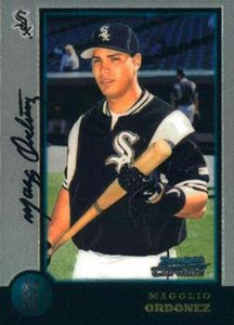 1998 Bowman Chrome #185 Magglio Ordonez UER NM-MT RC Rookie Chicago White Sox 