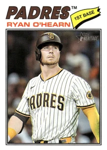 2026 Topps Heritage #215 Ryan O'Hearn NM-MT  San Diego Padres 
