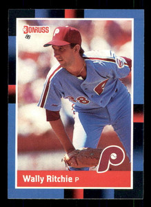 1988 Donruss #555 Wally Ritchie NM-MT Philadelphia Phillies 