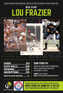 Lou Frazier Autograph Inscriptions