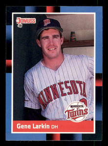 1988 Donruss #564 Gene Larkin NM-MT RC Rookie Minnesota Twins 