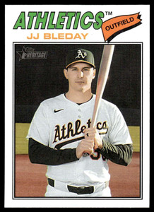 2026 Topps Heritage #236 JJ Bleday NM-MT  Athletics 