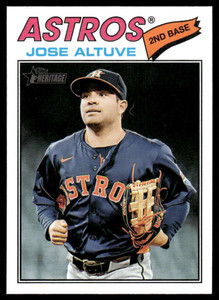 2026 Topps Heritage #11 Jose Altuve NM-MT  Houston Astros 