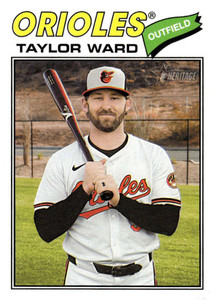2026 Topps Heritage #258 Taylor Ward NM-MT  Baltimore Orioles 