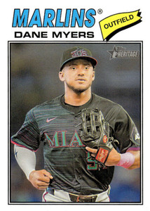 2026 Topps Heritage #75 Dane Myers NM-MT  Miami Marlins 