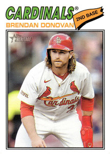 2026 Topps Heritage #95 Brendan Donovan NM-MT  St. Louis Cardinals 