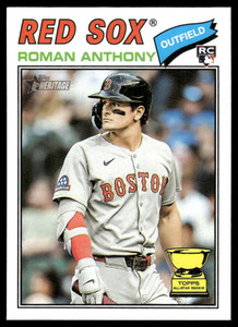 2026 Topps Heritage #86 Roman Anthony NM-MT  RC Rookie Boston Red Sox 