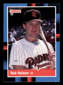 1988 Donruss #574 Rob Nelson UER NM-MT San Diego Padres 
