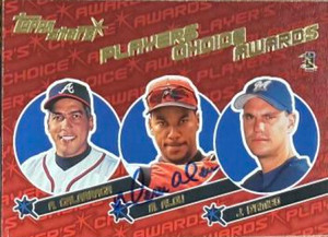 Moises Alou Autographed 2001 Topps Stars - Player's Choice Awards #PCA10 