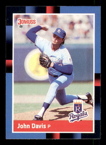 1988 Donruss #594 John Davis NM-MT Kansas City Royals 