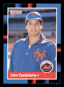 1988 Donruss #608 John Candelaria NM-MT New York Mets 