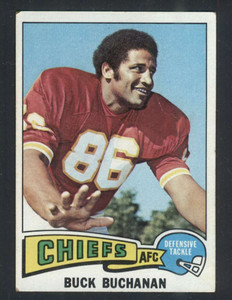1975 Topps #16 Buck Buchanan VG  Kansas City Chiefs 