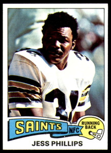 1975 Topps #21 Jess Phillips VG  New Orleans Saints 