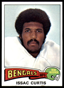 1975 Topps #25 Isaac Curtis VG  Cincinnati Bengals 