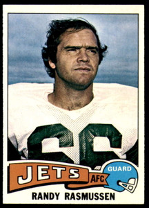 1975 Topps #36 Randy Rasmussen VG  New York Jets 