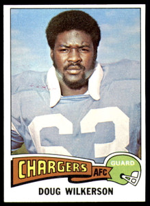1975 Topps #44 Doug Wilkerson VG  RC Rookie San Diego Chargers 