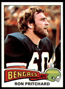 1975 Topps #51 Ron Pritchard VG  Cincinnati Bengals 
