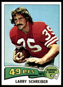 1975 Topps #58 Larry Schreiber VG  San Francisco 49ers 