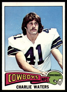 1975 Topps #59 Charlie Waters VG  RC Rookie Dallas Cowboys 