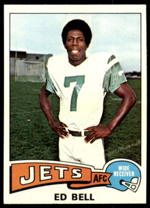 1975 Topps #122 Ed Bell VG  New York Jets 