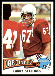 1975 Topps #154 Larry Stallings VG  St. Louis Cardinals 