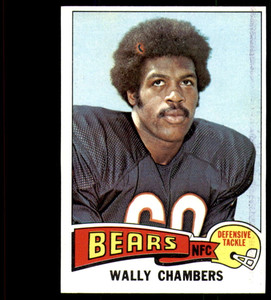 1975 Topps #155 Wally Chambers VG  Chicago Bears 