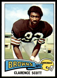 1975 Topps #164 Clarence Scott VG  Cleveland Browns 
