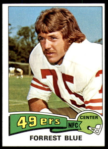 1975 Topps #180 Forrest Blue VG  San Francisco 49ers 