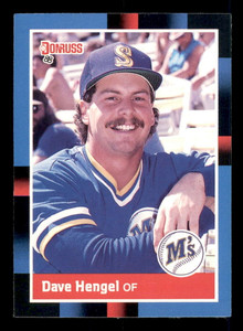 1988 Donruss #629 Dave Hengel NM-MT RC Rookie Seattle Mariners 