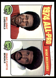 1975 Topps #211 Mel Gray/Isaac Curtis All-Pro Receivers VG  St. Louis Cardinals/Cincinnati Bengals 