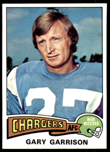 1975 Topps #230 Gary Garrison VG  San Diego Chargers 