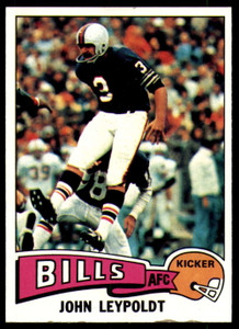1975 Topps #273 John Leypoldt VG  Buffalo Bills 