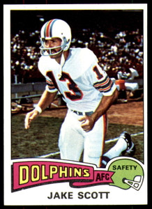 1975 Topps #291 Jake Scott VG  Miami Dolphins 