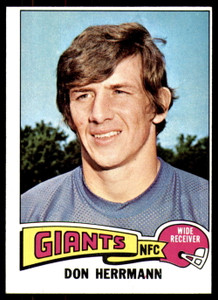 1975 Topps #308 Don Herrmann VG  New York Giants 